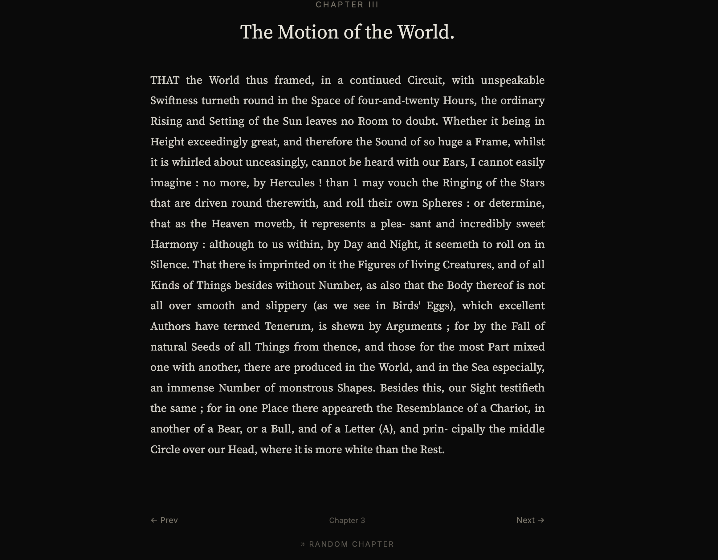 Screenshot of Pliny